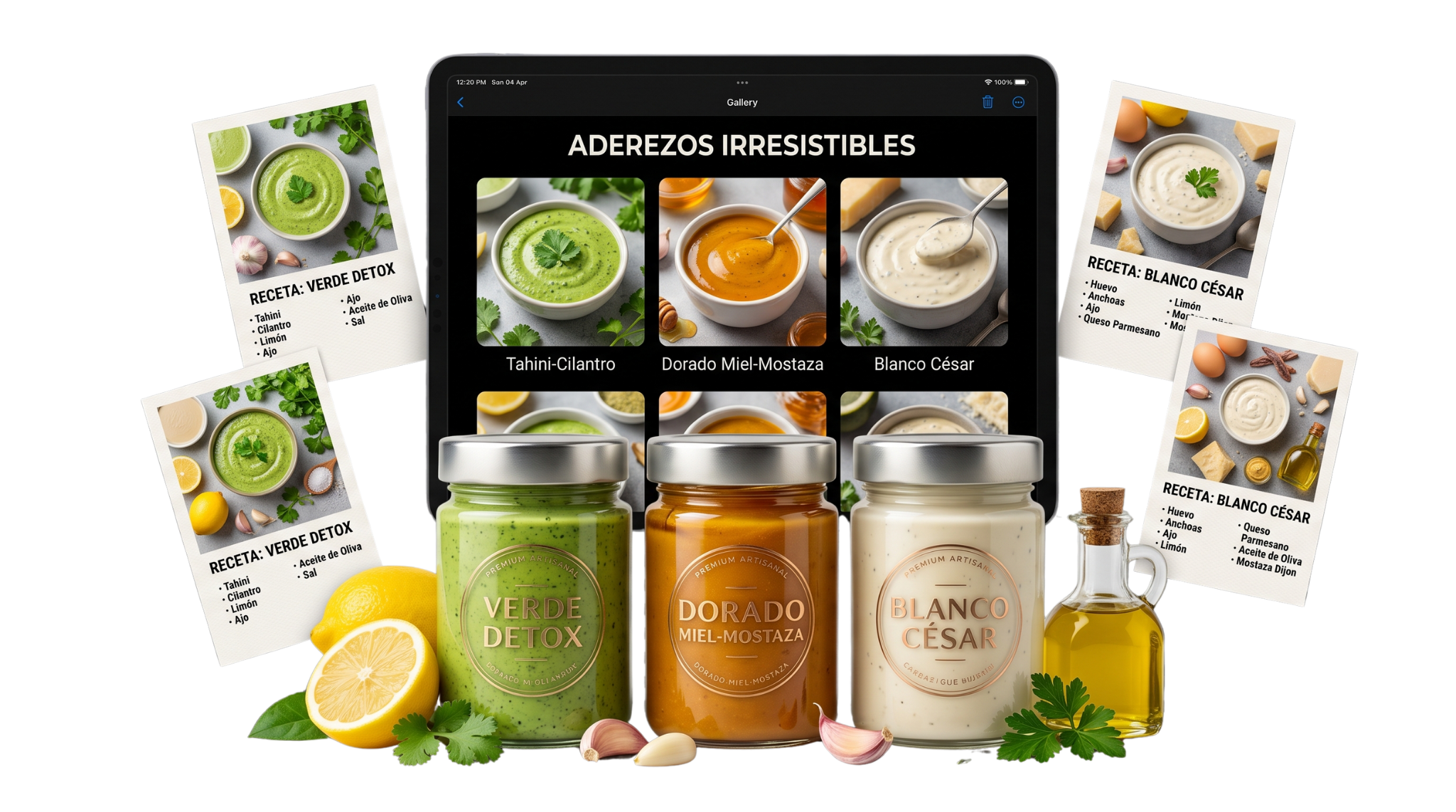 Salsas Caseras — +20 Recetas